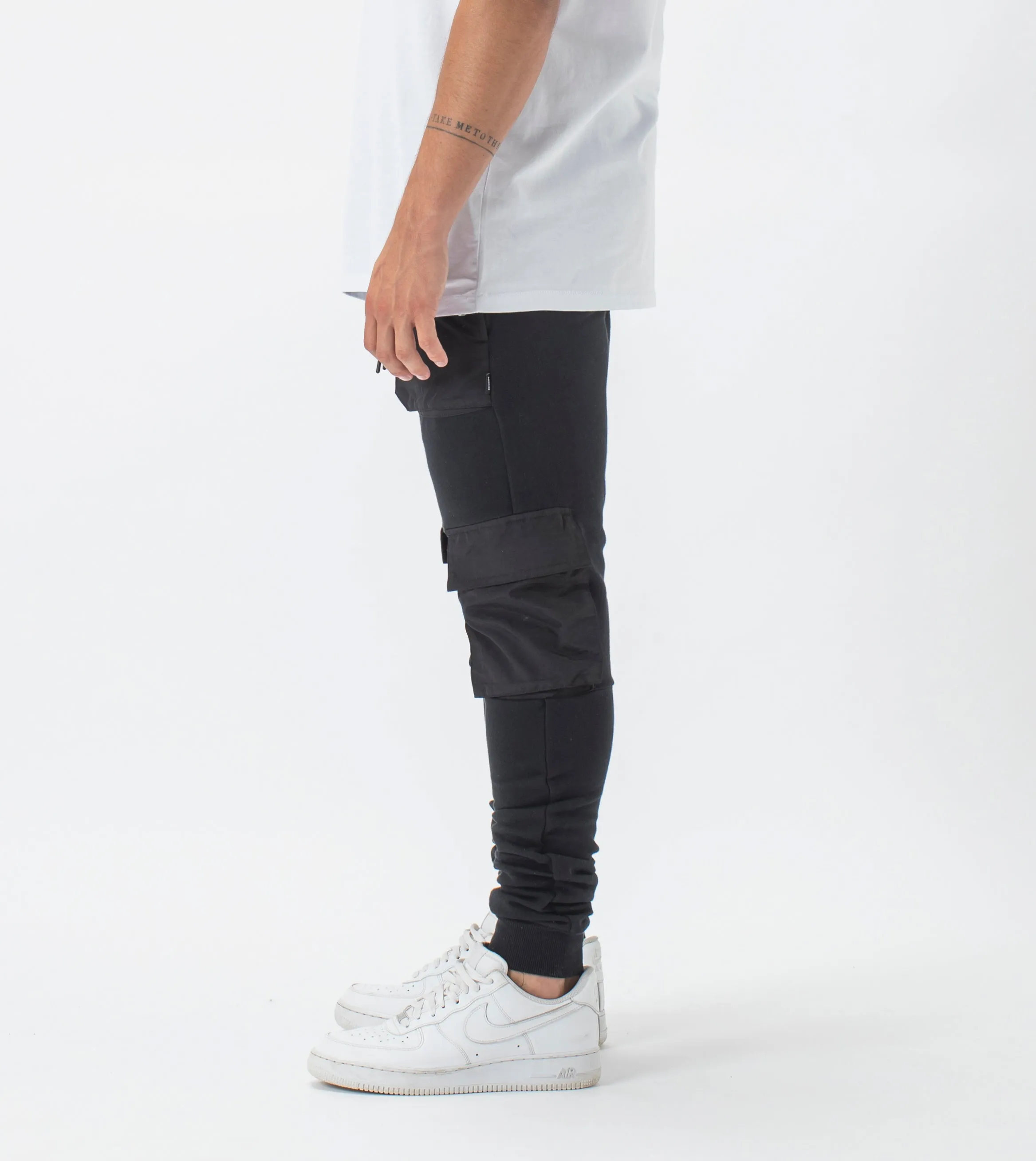 Sureshot Utility Fleece Jogger Black sold by Zanerobe product image thumbnail 4
