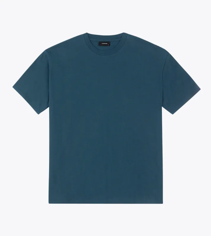 Box Tee Dk Aqua sold by Zanerobe