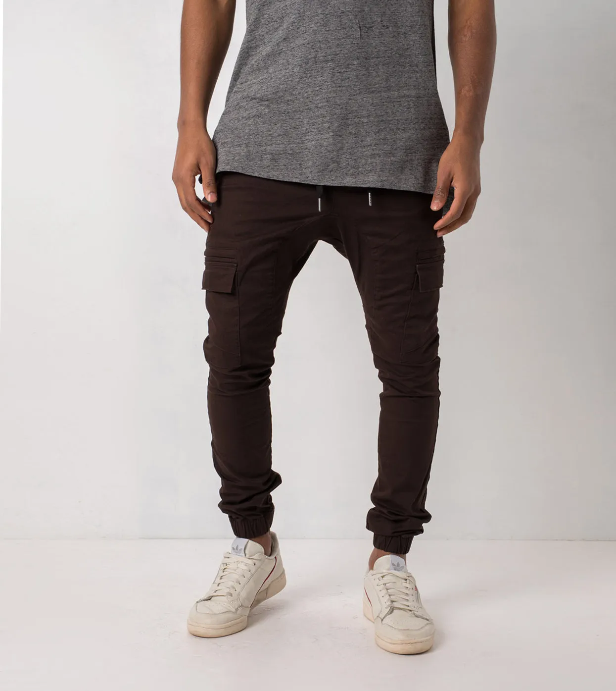 Sureshot Cargo Jogger Coffee - Sale sold by Zanerobe