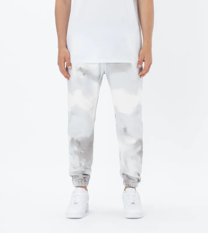 Jumpa Fleece Jogger White Camo sold by Zanerobe