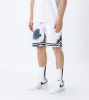 Patch Pique Basketball Short White/Multi - Sale sold by Zanerobe