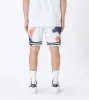Patch Pique Basketball Short White/Multi - Sale sold by Zanerobe