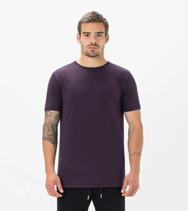 Flintlock Tee Dk Grape made by Zanerobe