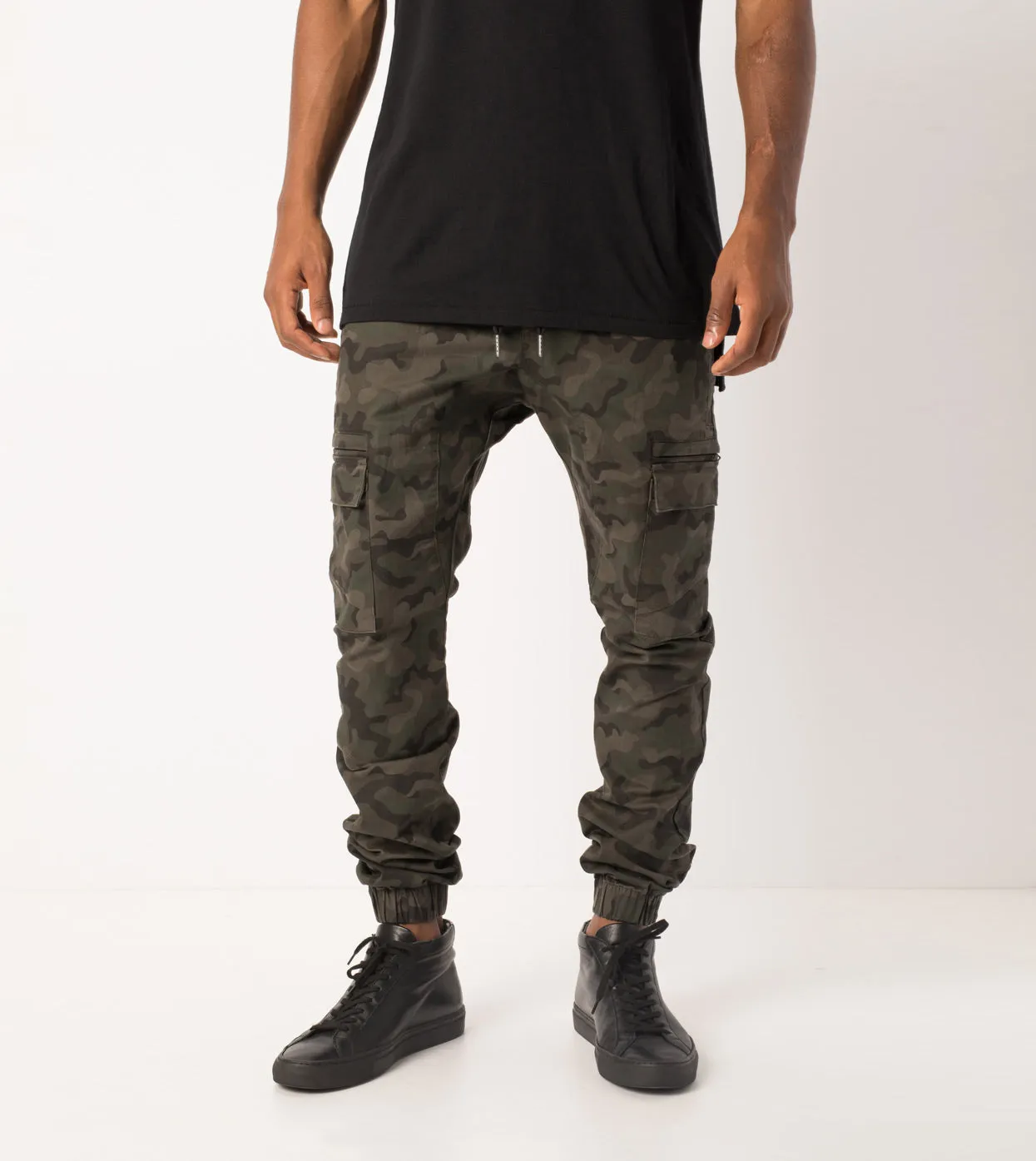 Sureshot Cargo Jogger Dark Camo - Sale sold by Zanerobe