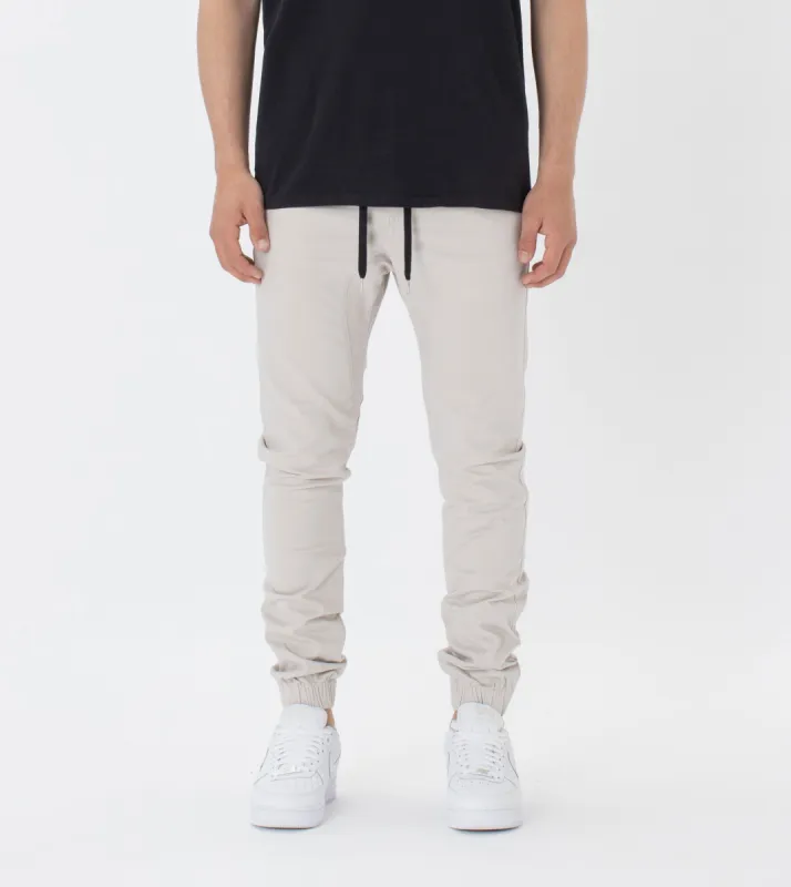 Sureshot Jogger Taupe sold by Zanerobe