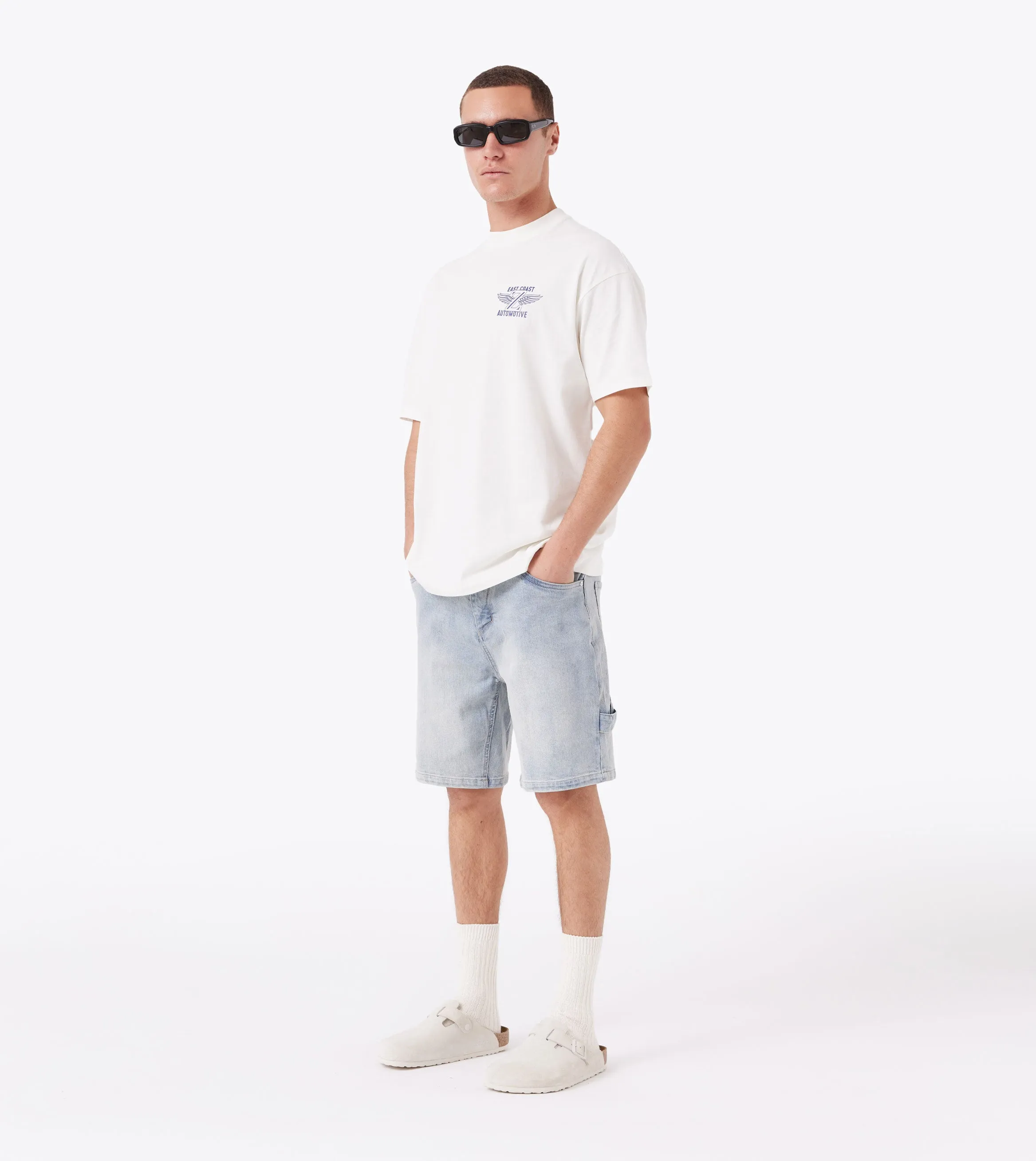 Carpenter Denim Short Lt Blue sold by Zanerobe product image thumbnail 2