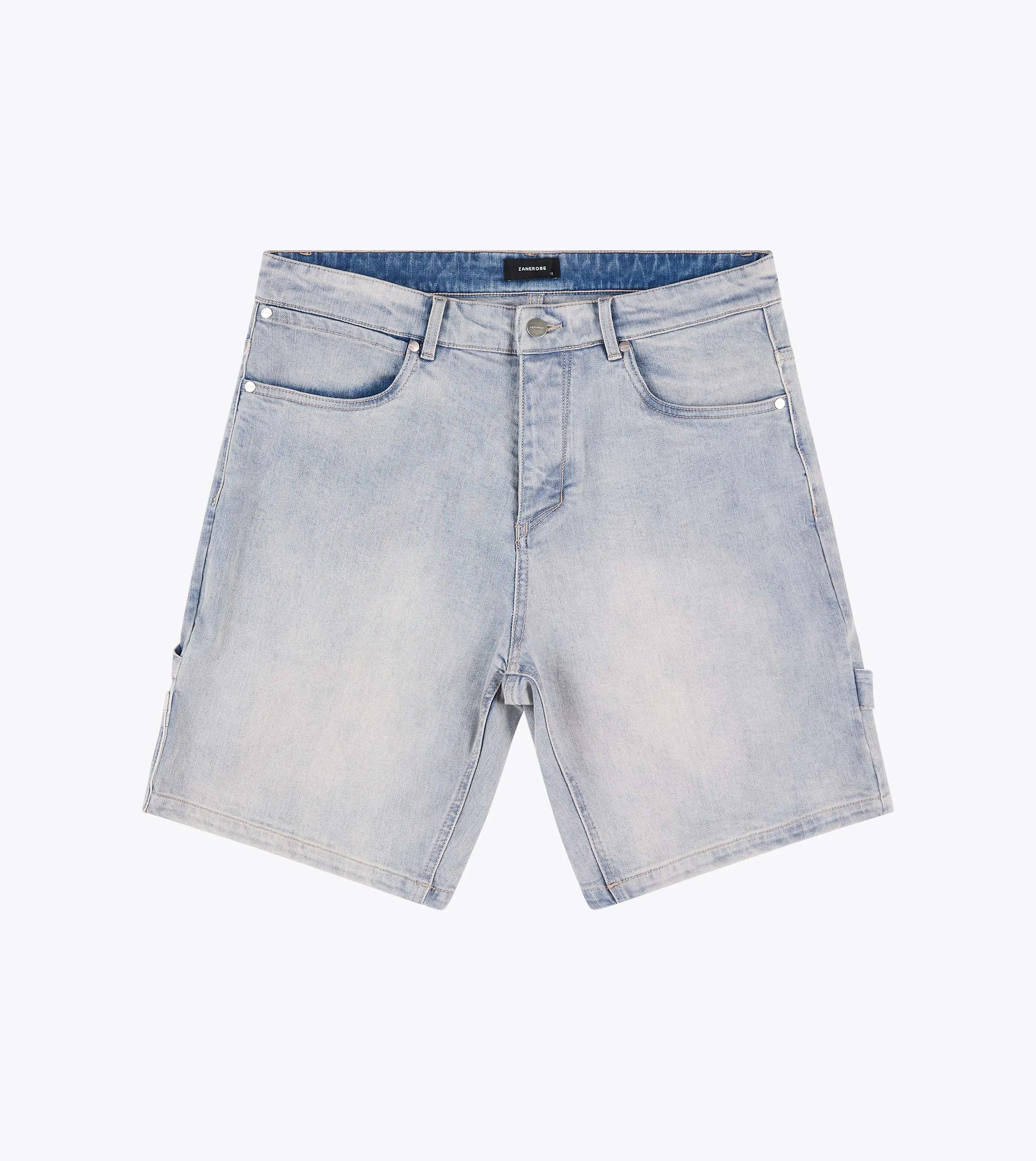 Carpenter Denim Short Lt Blue sold by Zanerobe product image thumbnail 5