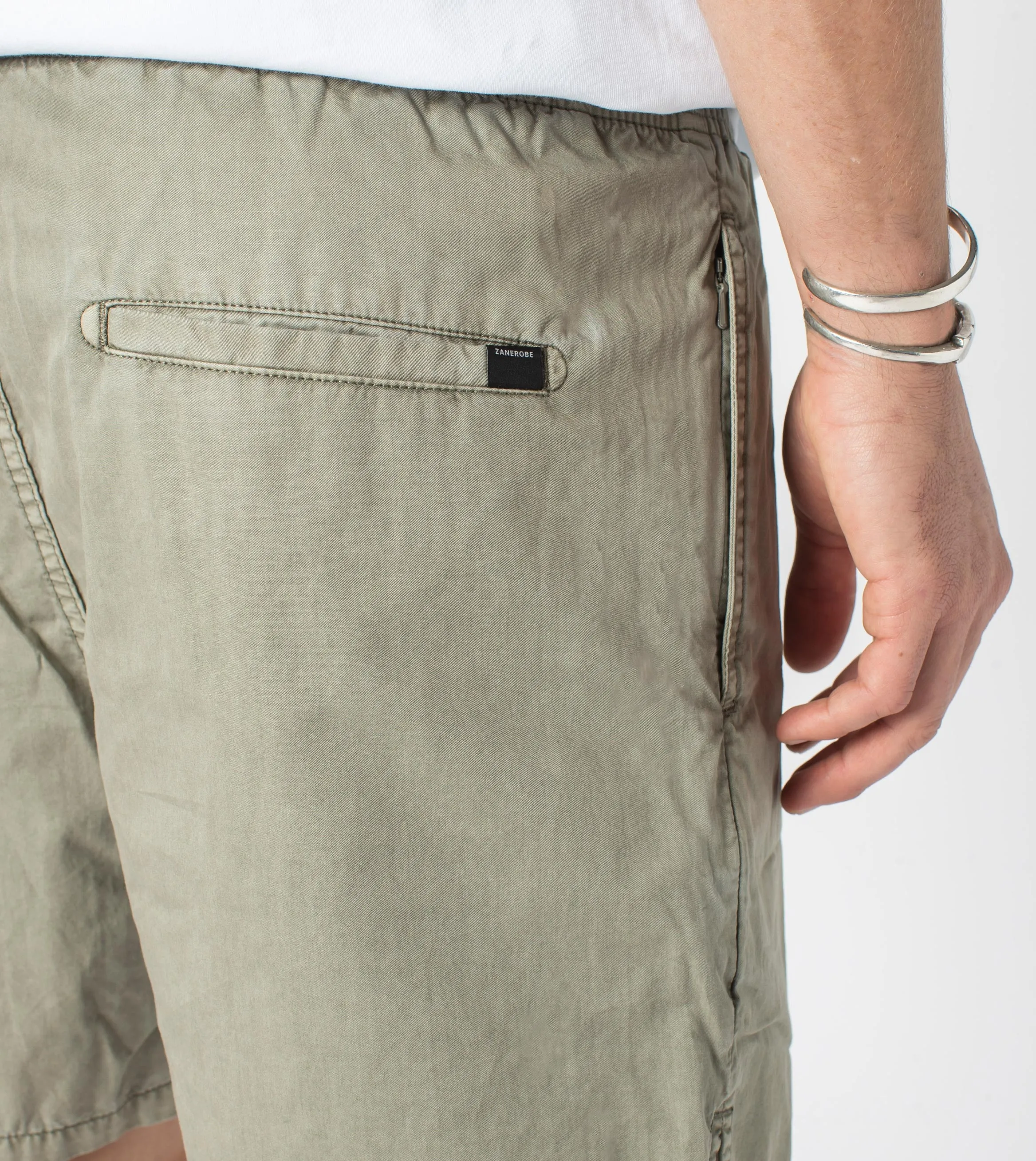 Zephyr Short GD Moss sold by Zanerobe product image thumbnail 3