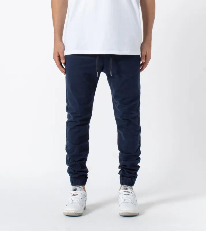 Sureshot Jogger Indigo sold by Zanerobe