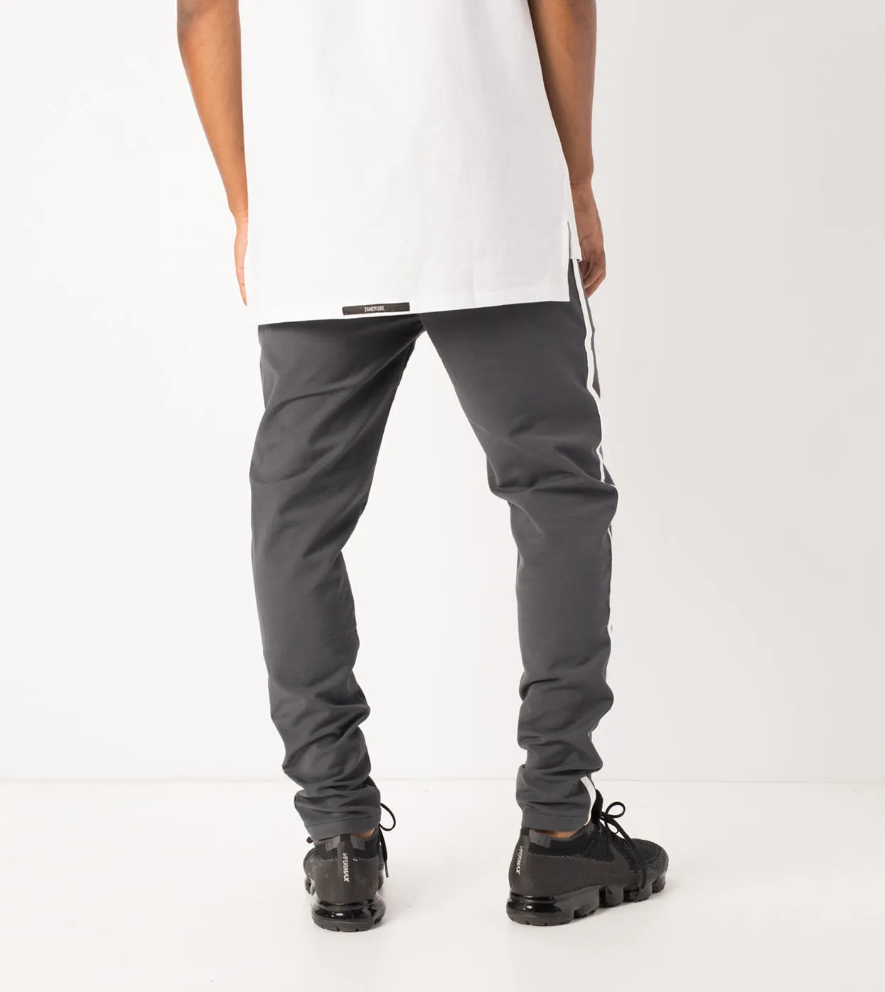 Jumpshot Track Pant Vintage Black sold by Zanerobe product image thumbnail 5