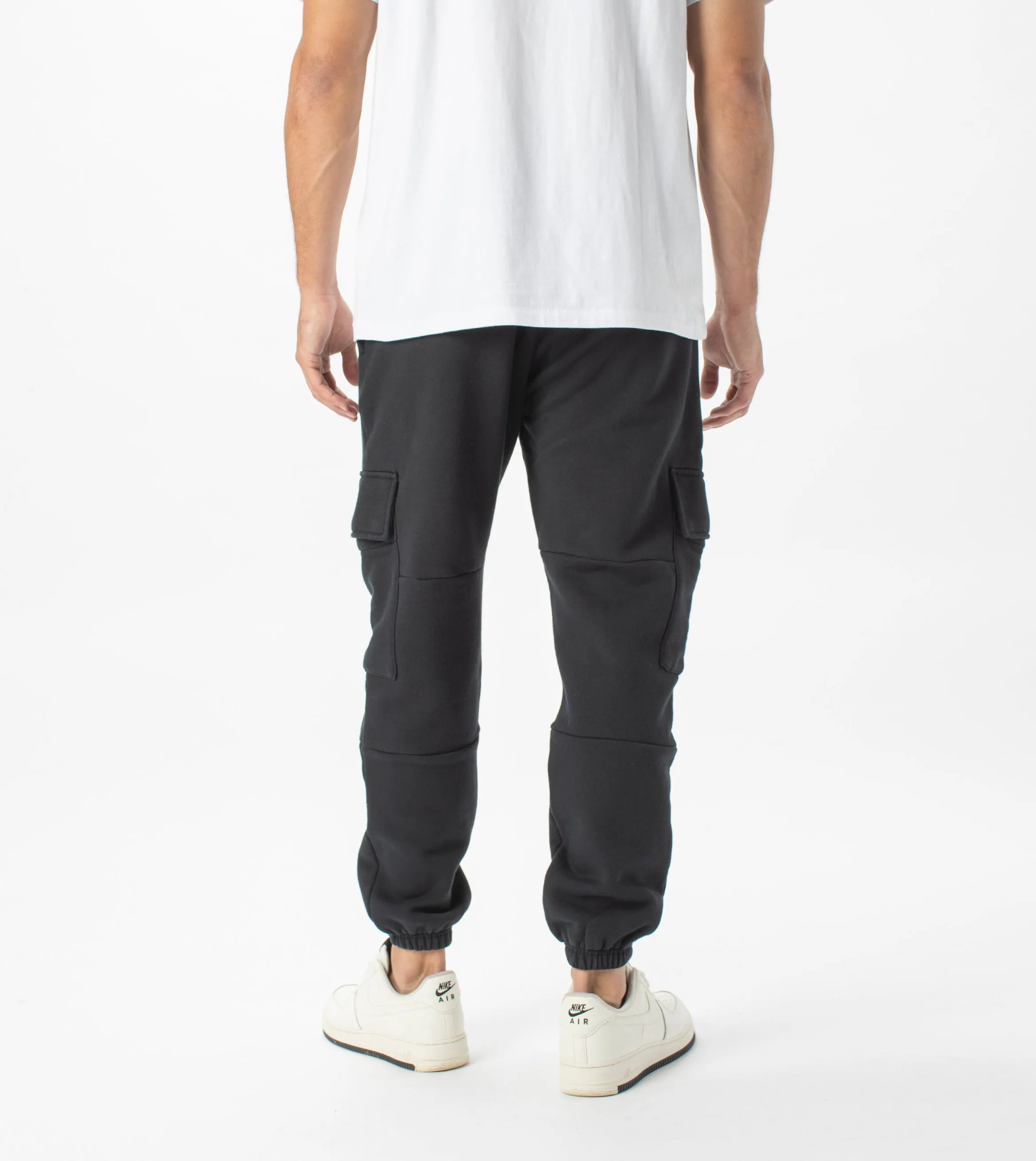 Jumpa Cargo Sweat Fleece Jogger Black sold by Zanerobe product image thumbnail 5