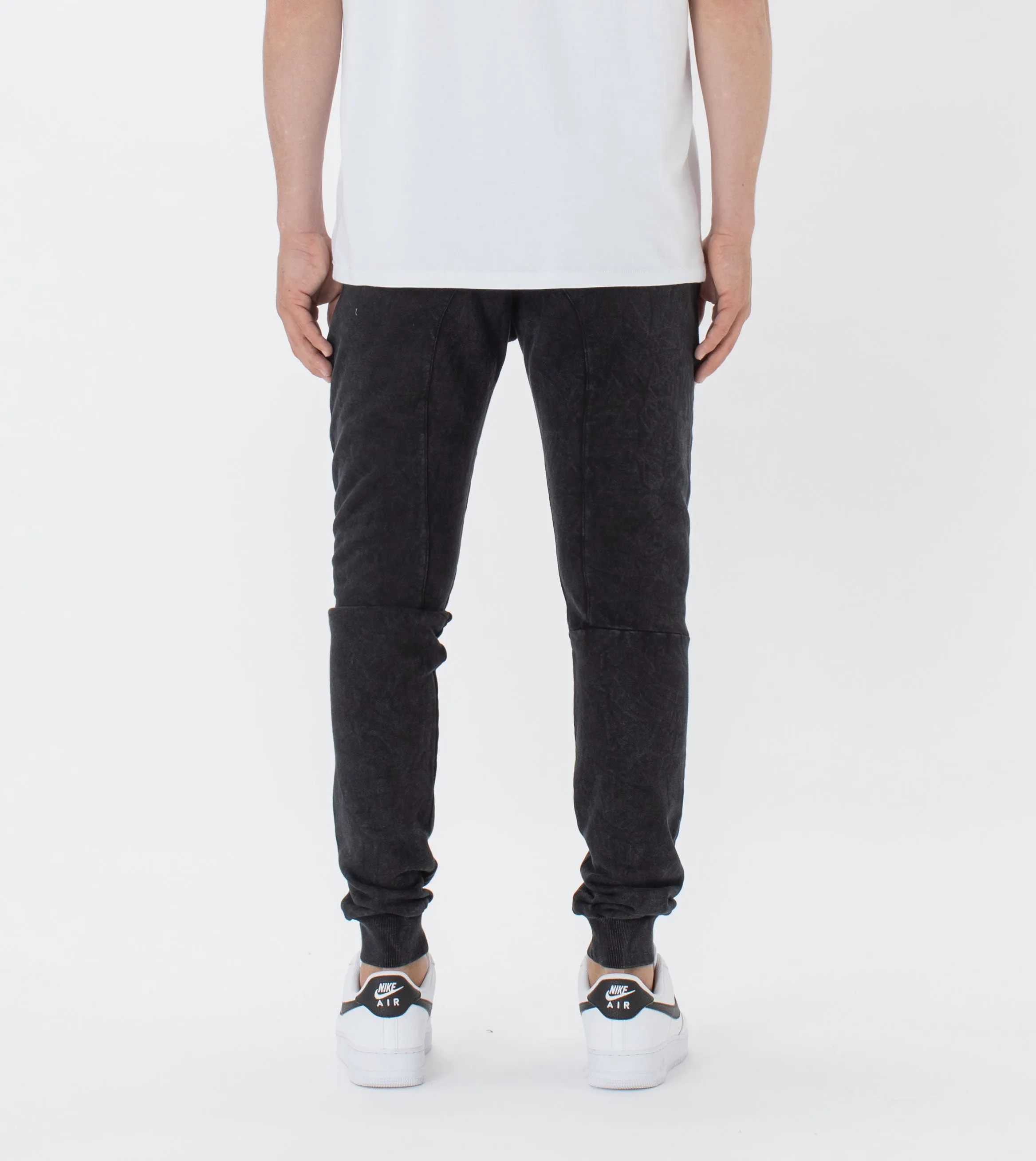 Sureshot Fleece Jogger Black Salt sold by Zanerobe product image thumbnail 5