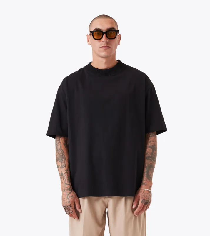 Lounge Tee Black sold by Zanerobe