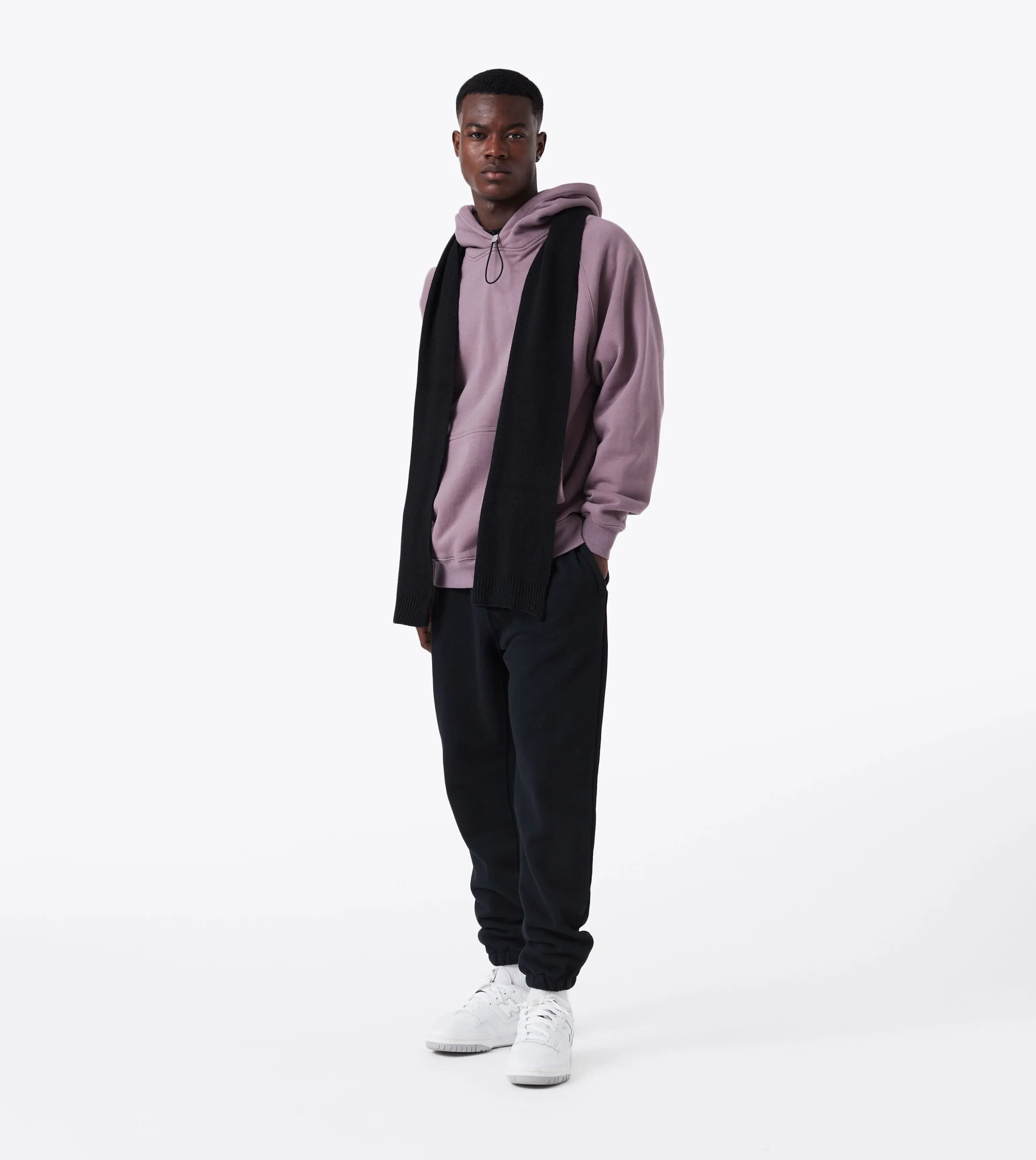Lowgo Hood Sweat Mauve sold by Zanerobe product image thumbnail 2