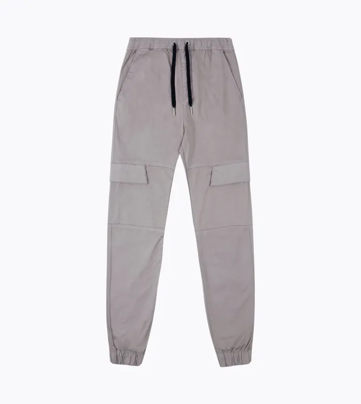 Sureshot Lite Cargo Jogger GD Cement sold by Zanerobe