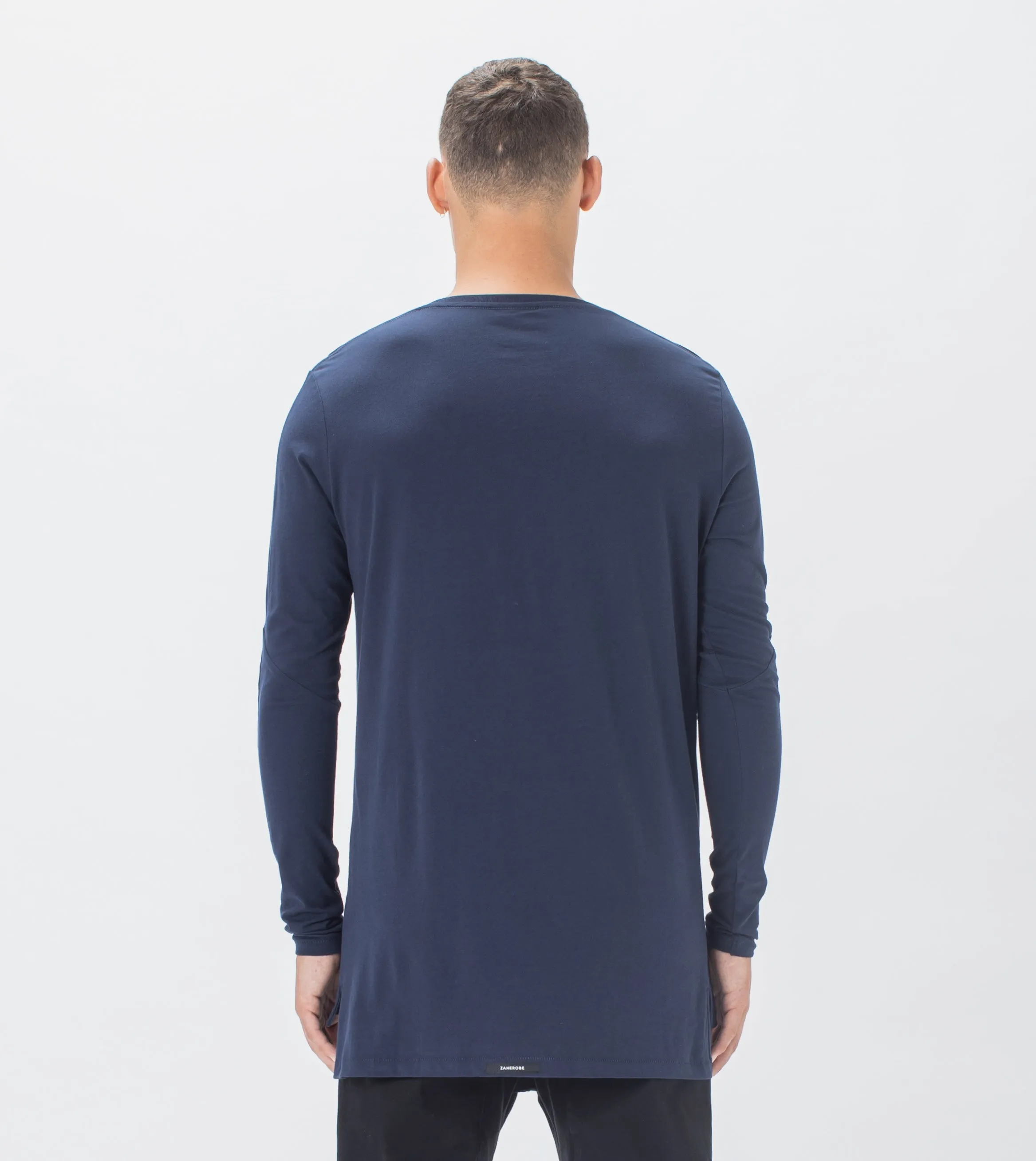 Flintlock LS Tee Indigo sold by Zanerobe product image thumbnail 5