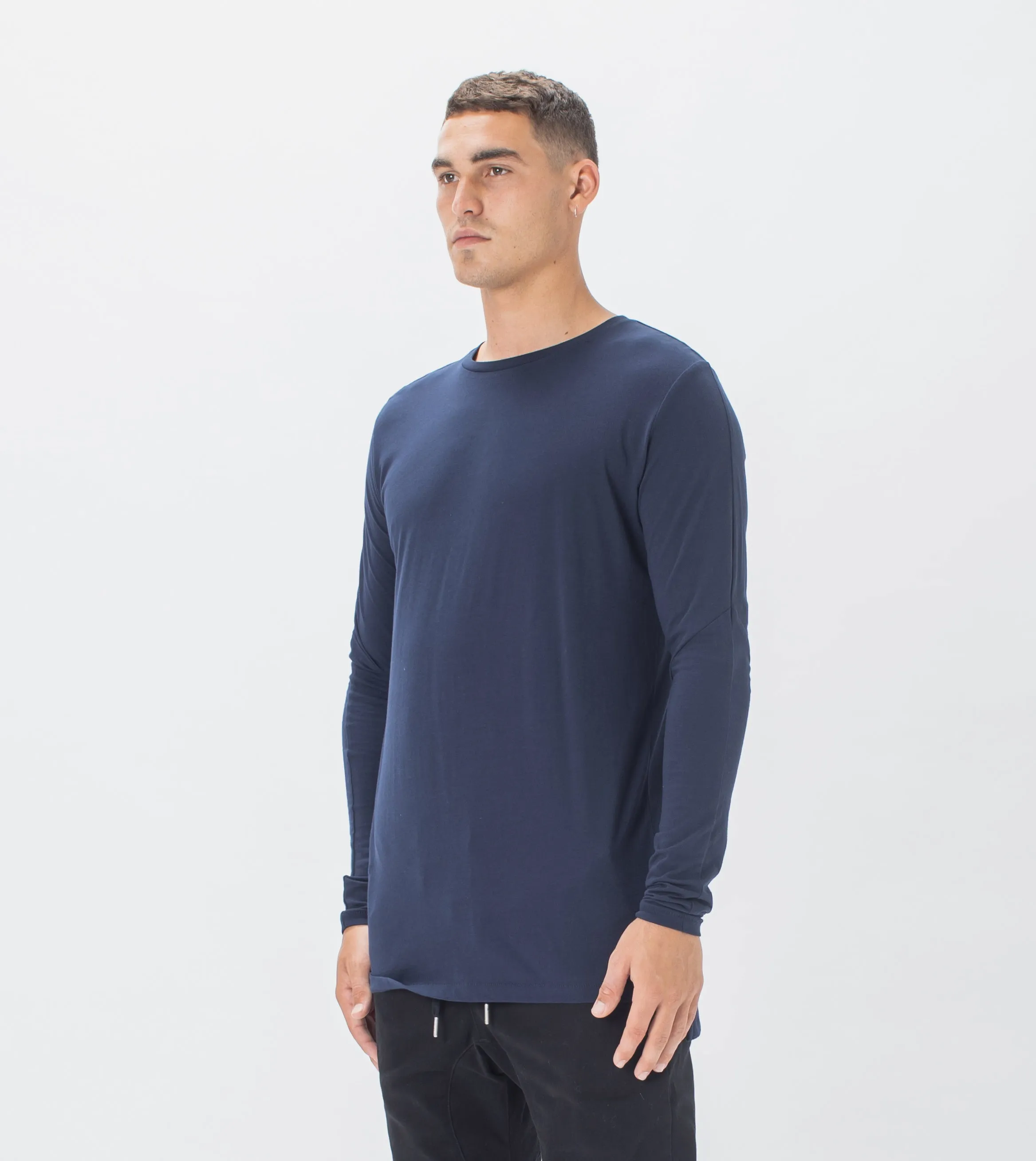 Flintlock LS Tee Indigo sold by Zanerobe product image thumbnail 2