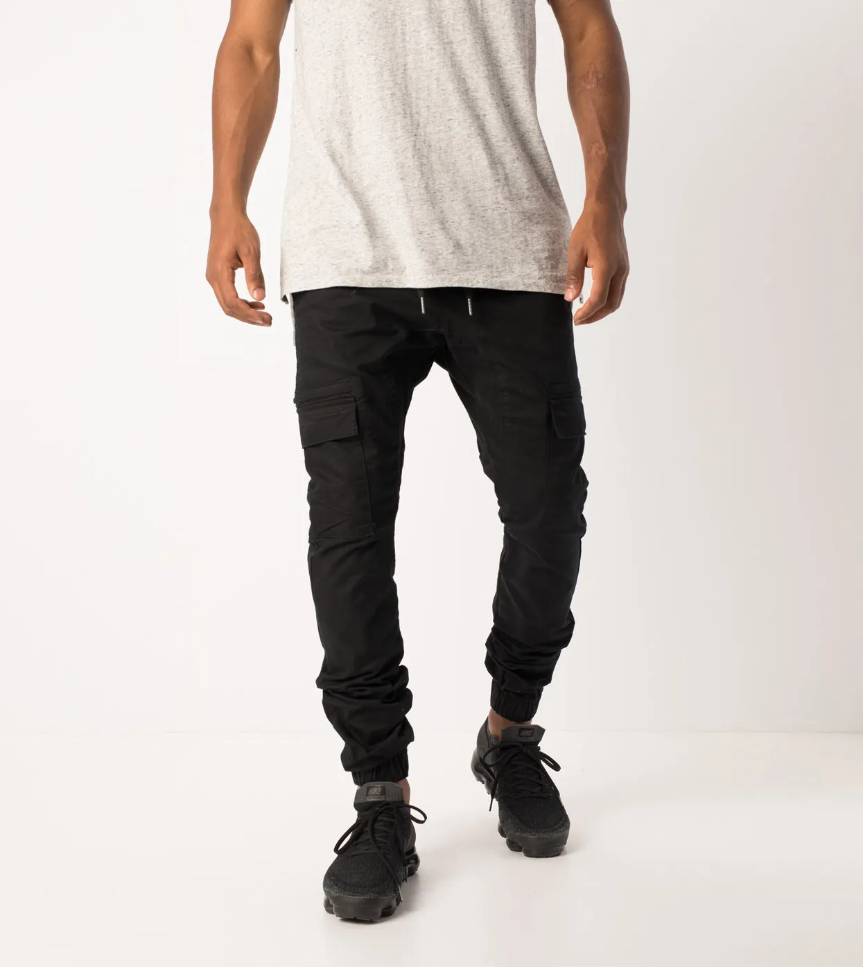 Sureshot Cargo Jogger Black - Sale sold by Zanerobe