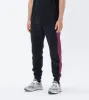 Jumpa Track Jogger Black/Boysenberry sold by Zanerobe
