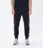 Jumpa Track Jogger Black/Boysenberry sold by Zanerobe