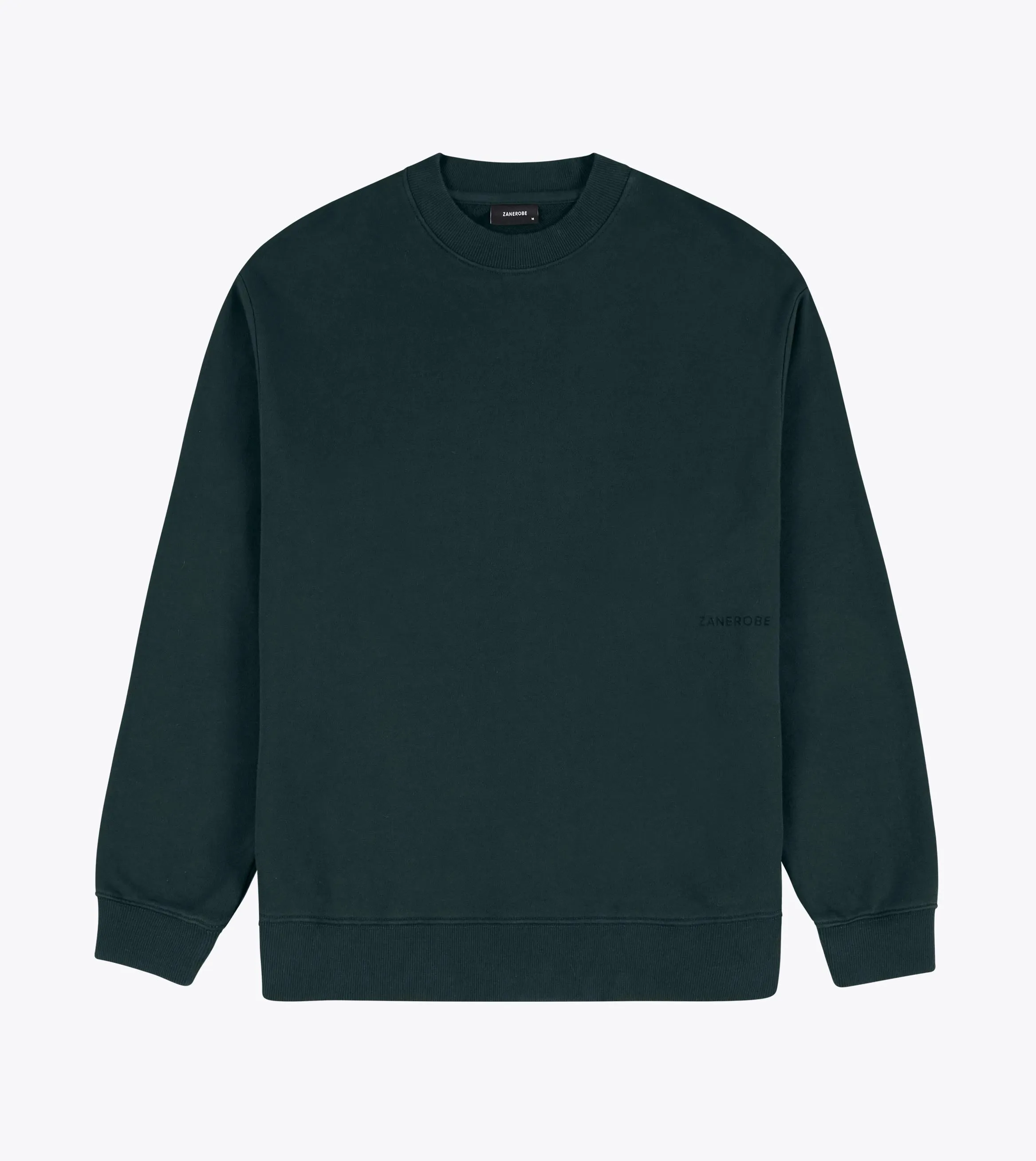 Orgo Crew Sweat Forest sold by Zanerobe product image thumbnail 5