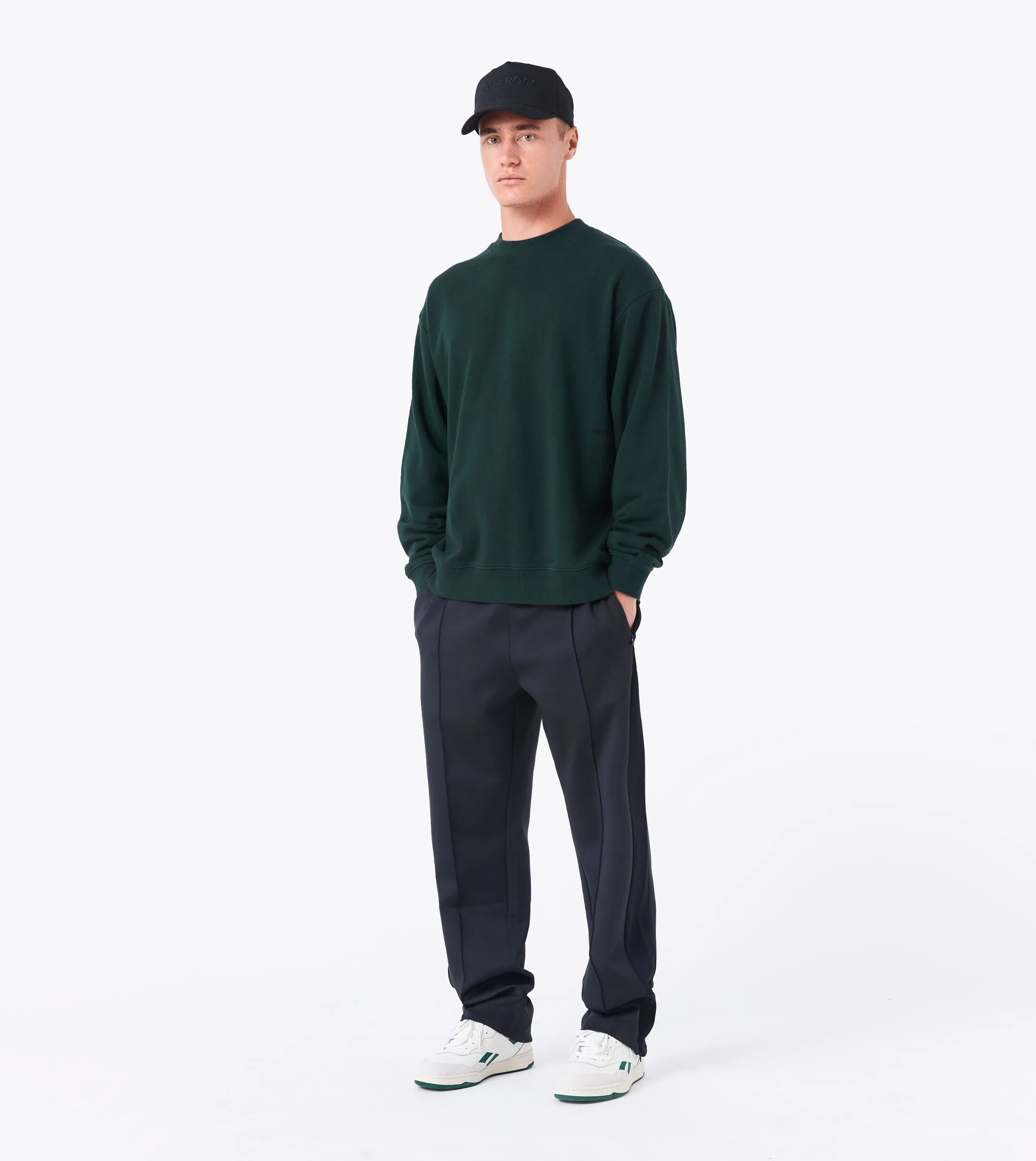 Orgo Crew Sweat Forest sold by Zanerobe product image thumbnail 2