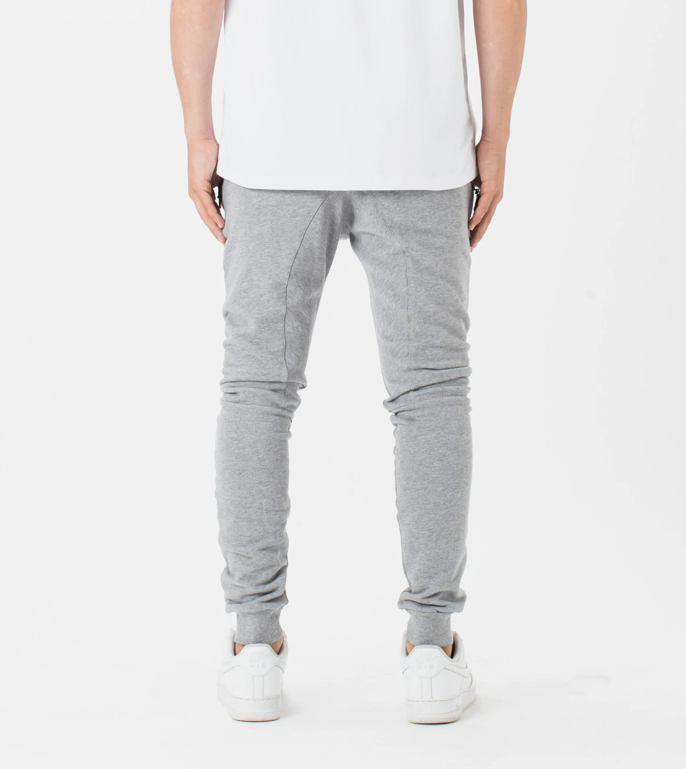 Sureshot Fleece Jogger Dk Grey Marle sold by Zanerobe product image thumbnail 5