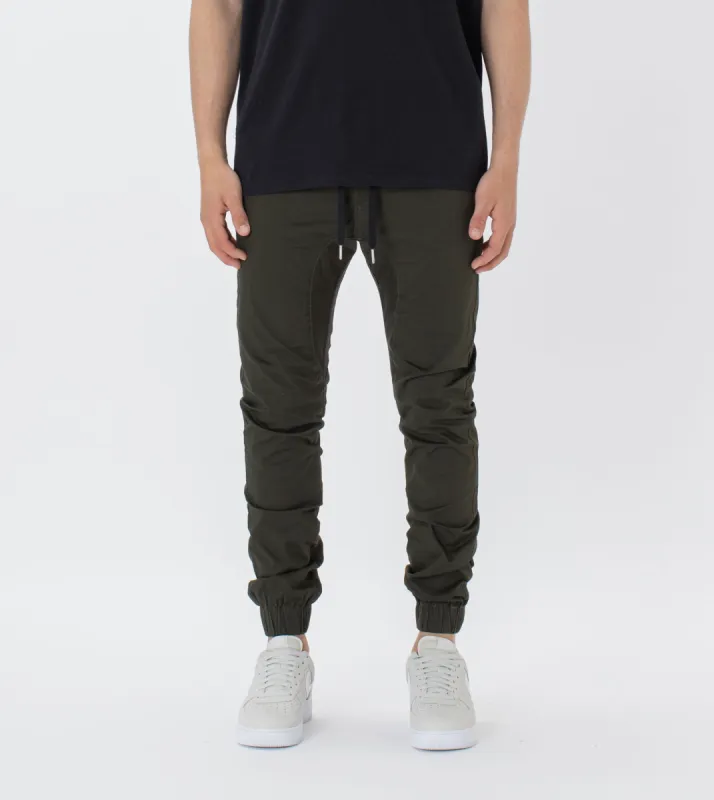 Sureshot Lite Jogger Dk Army sold by Zanerobe