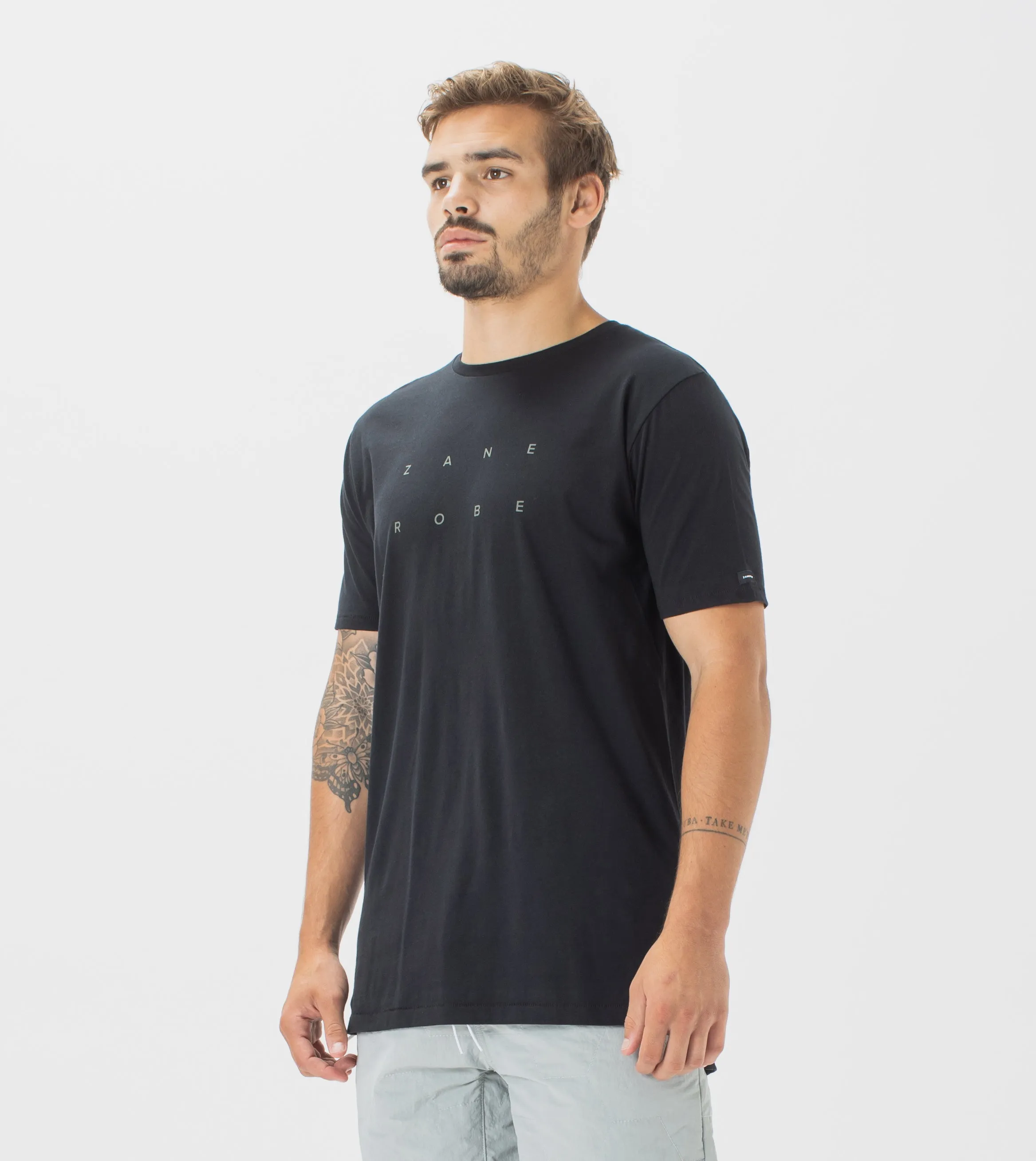 Formation Flintlock Tee Black sold by Zanerobe product image thumbnail 2