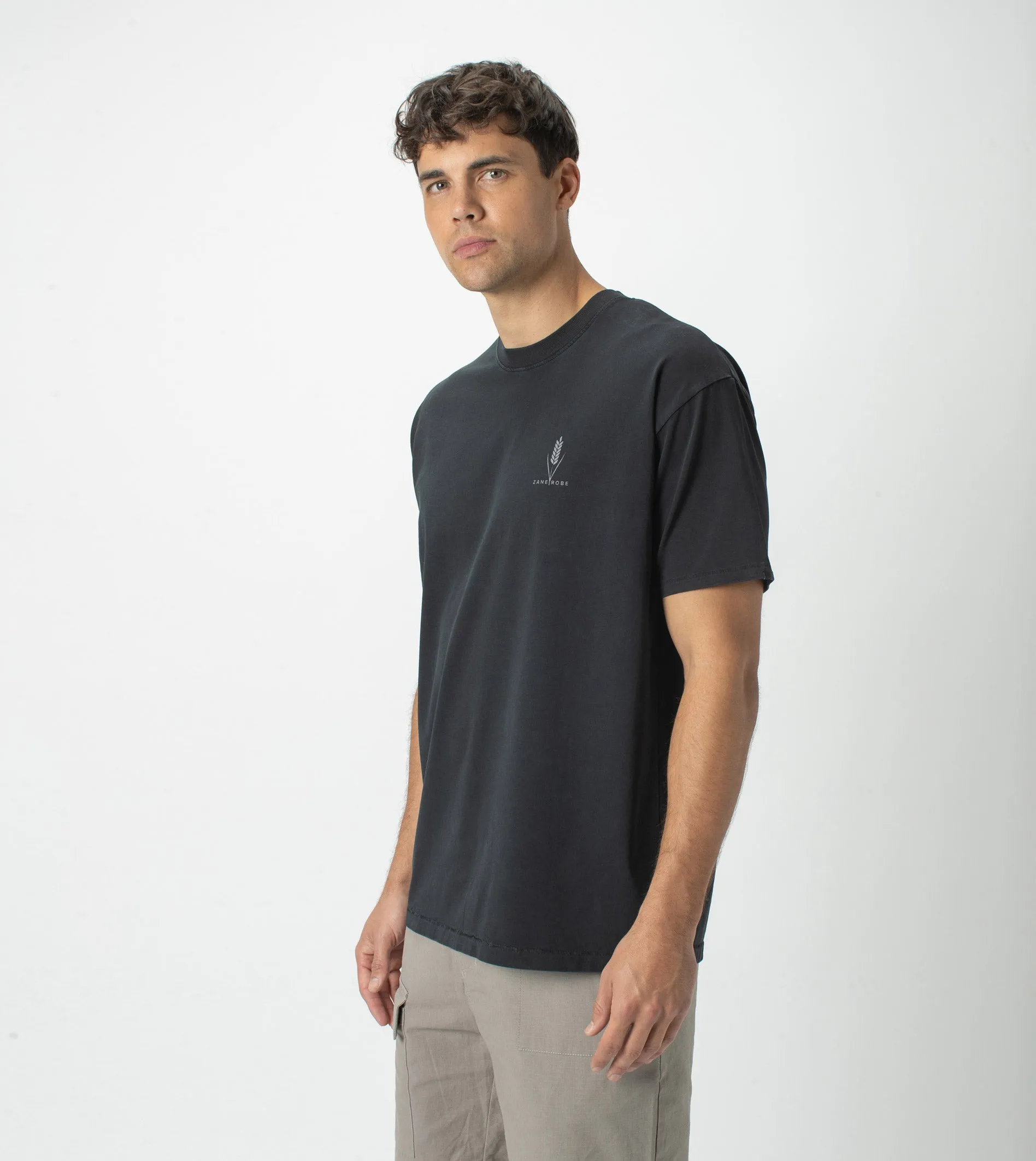 Wheat Box Tee GD Black sold by Zanerobe product image thumbnail 2