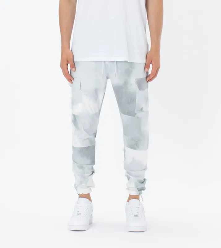 Jumpshot Pant White Camo sold by Zanerobe