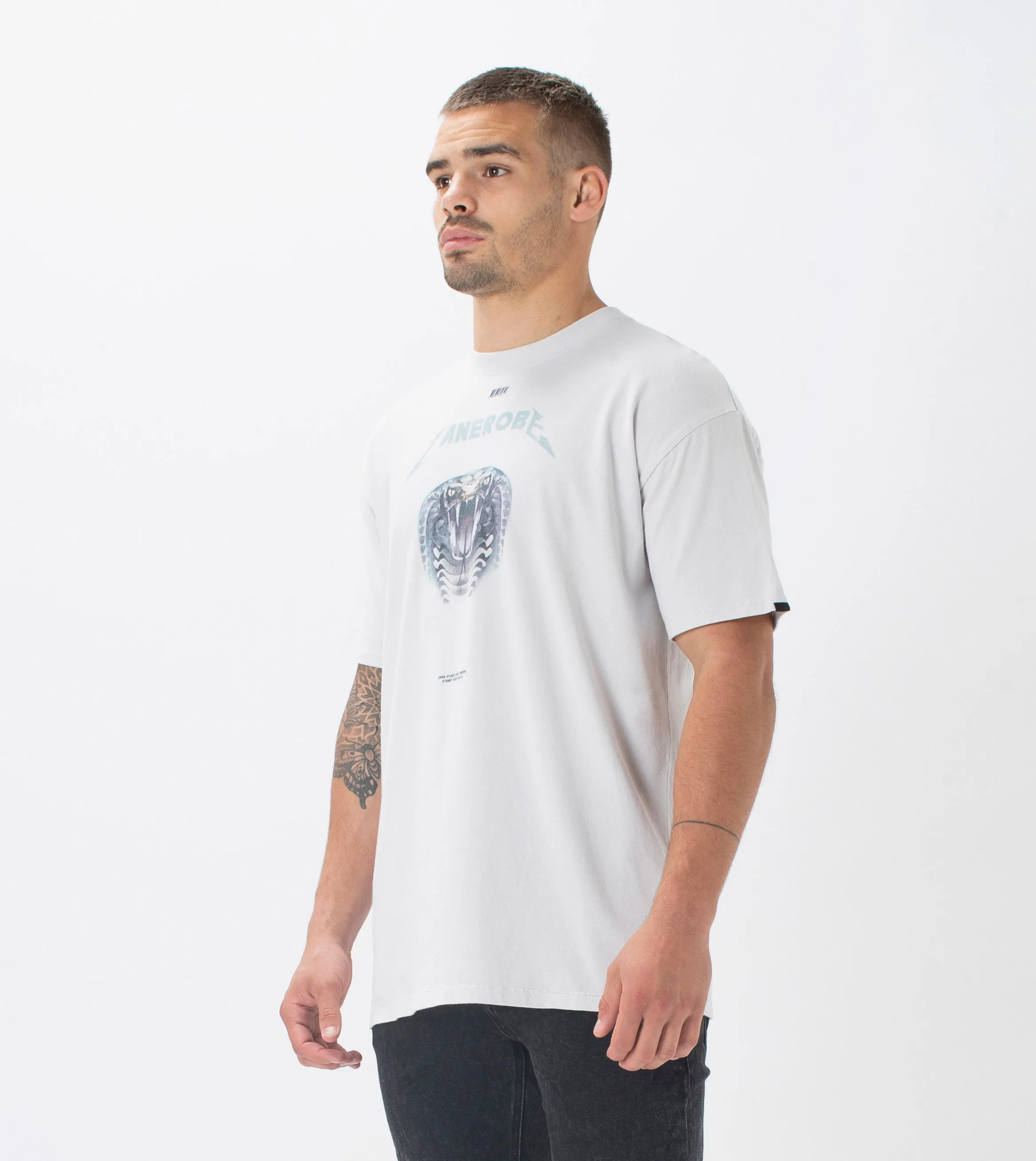 Snake Box Tee White sold by Zanerobe product image thumbnail 2