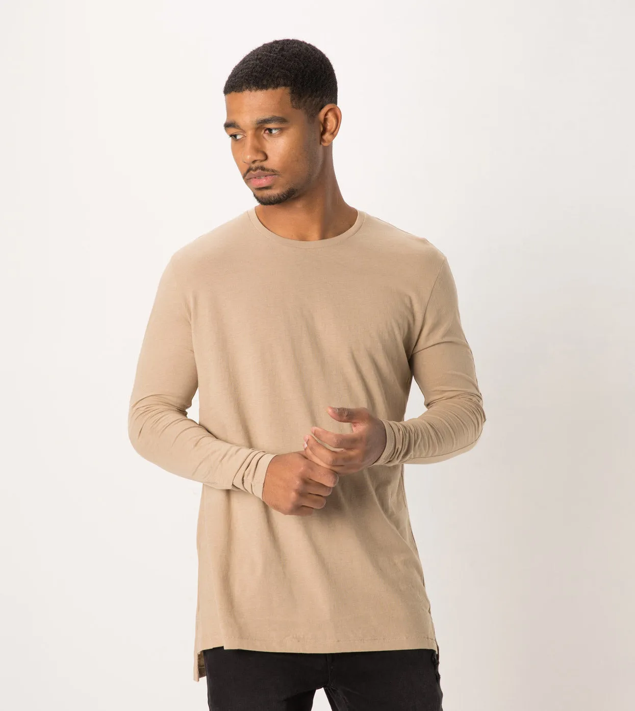 Flintlock LS Tee Beige sold by Zanerobe product image thumbnail 2