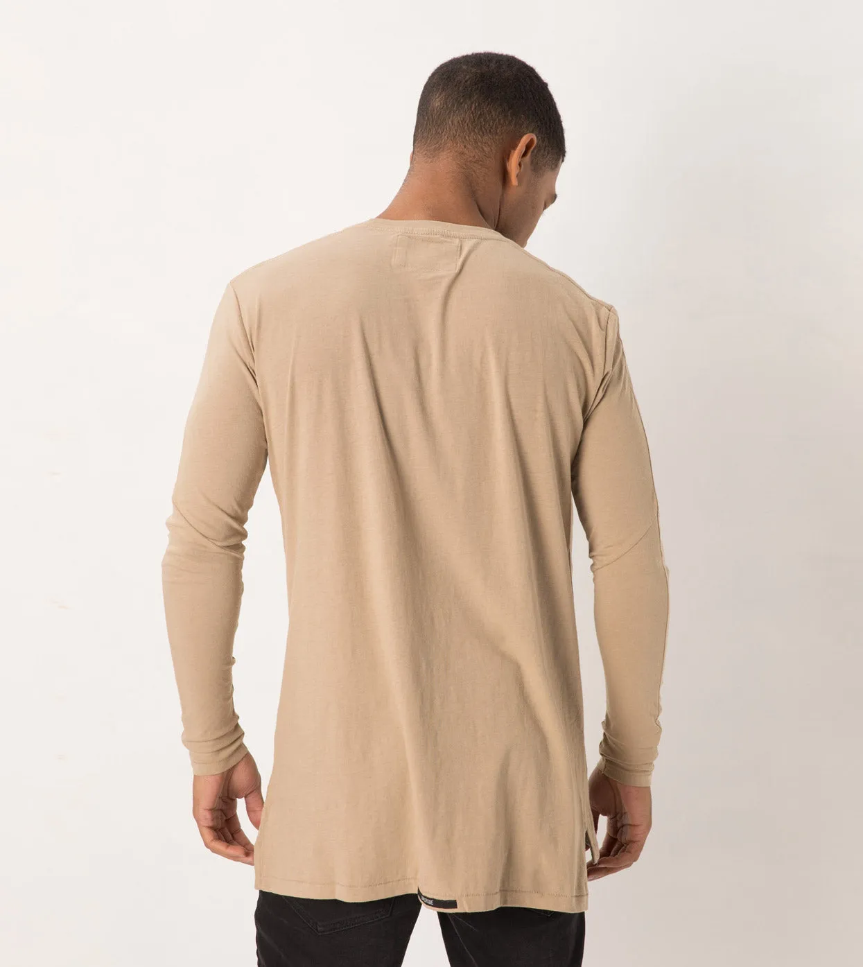Flintlock LS Tee Beige sold by Zanerobe product image thumbnail 5