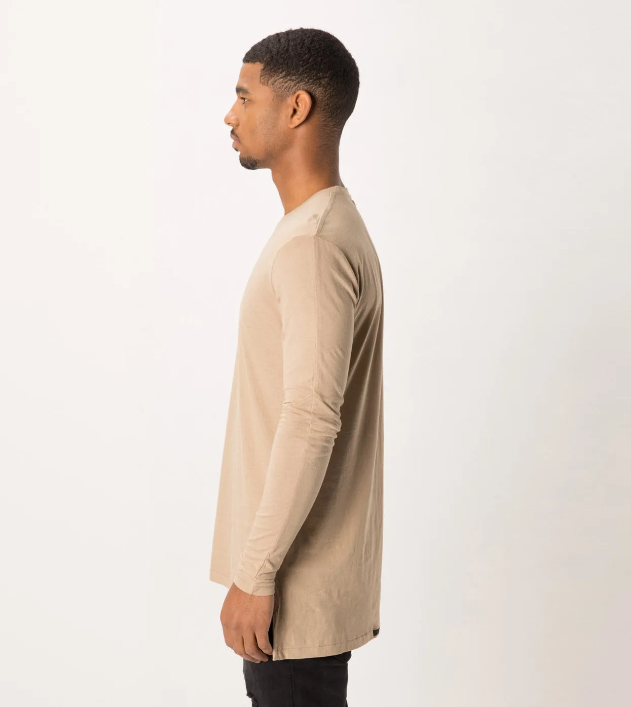 Flintlock LS Tee Beige sold by Zanerobe product image thumbnail 4