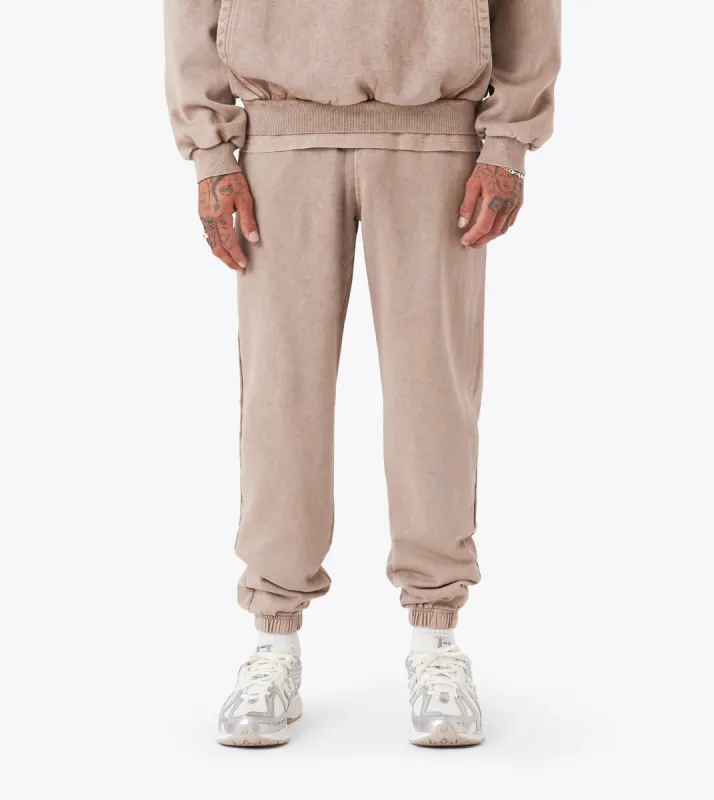 Box Fleece Jogger GD Coffee sold by Zanerobe