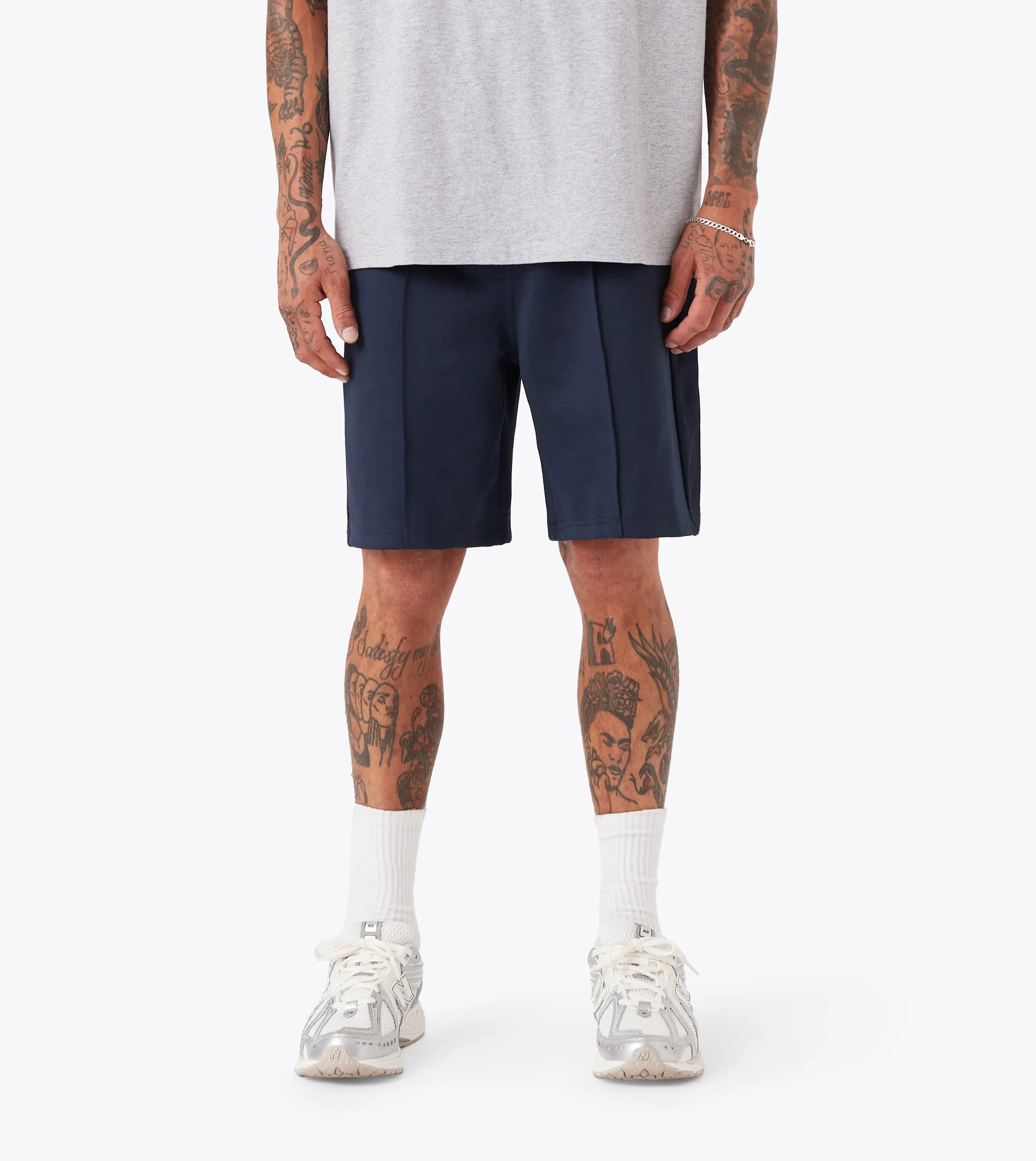ZR Football Short Indigo sold by Zanerobe