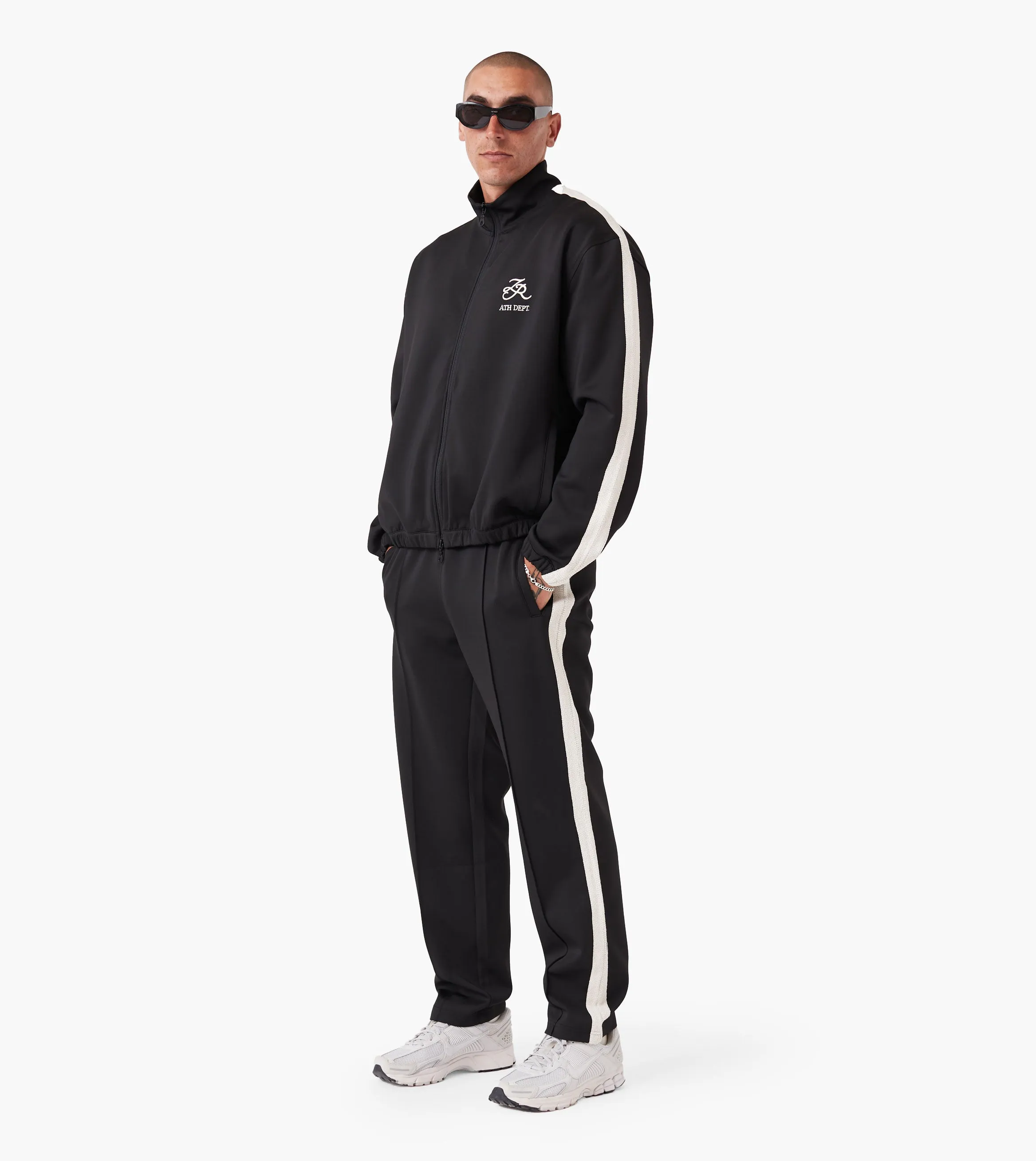 Training Track Jacket Black sold by Zanerobe product image thumbnail 2