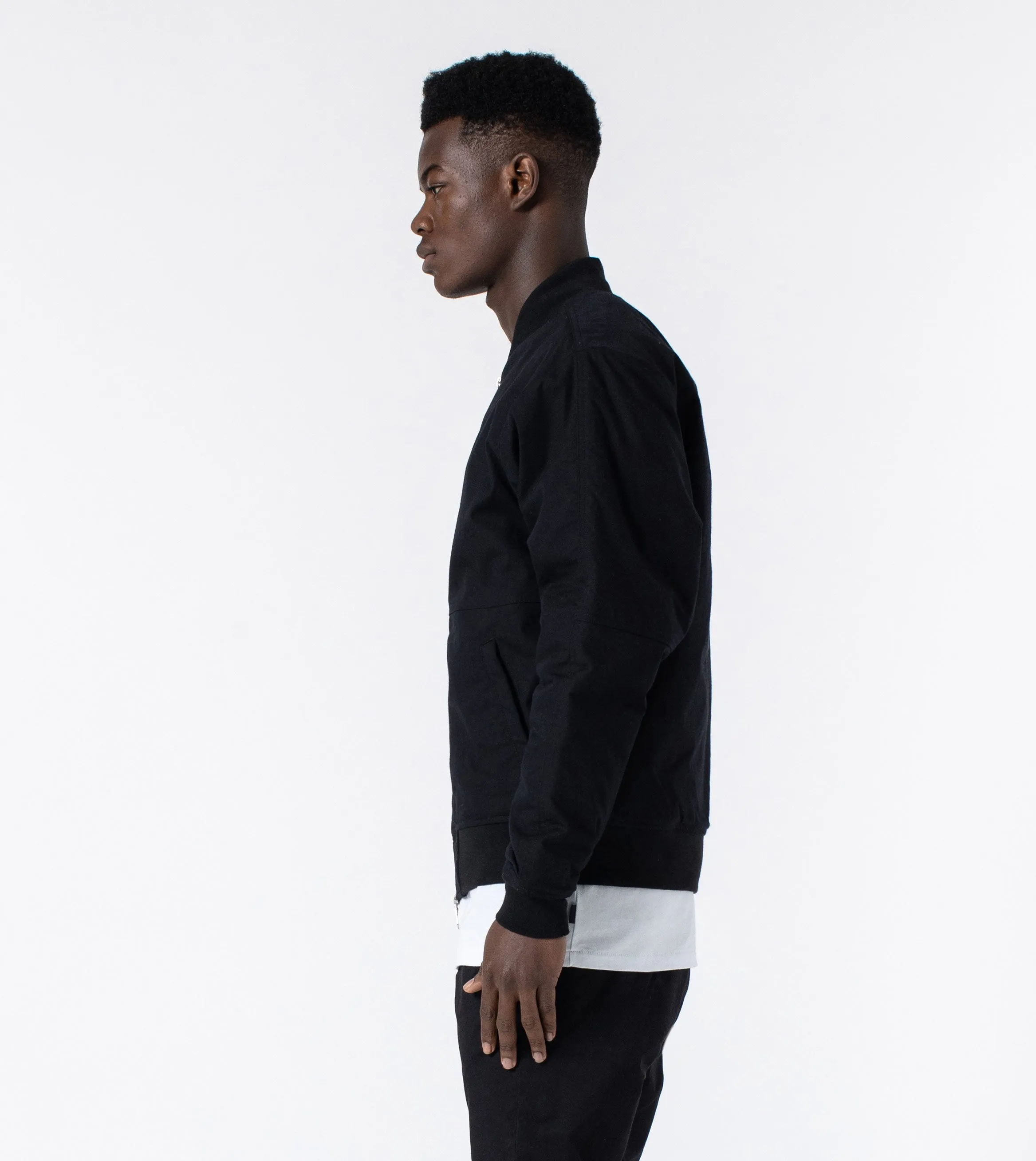 Primal Bomber Jacket Black sold by Zanerobe product image thumbnail 5