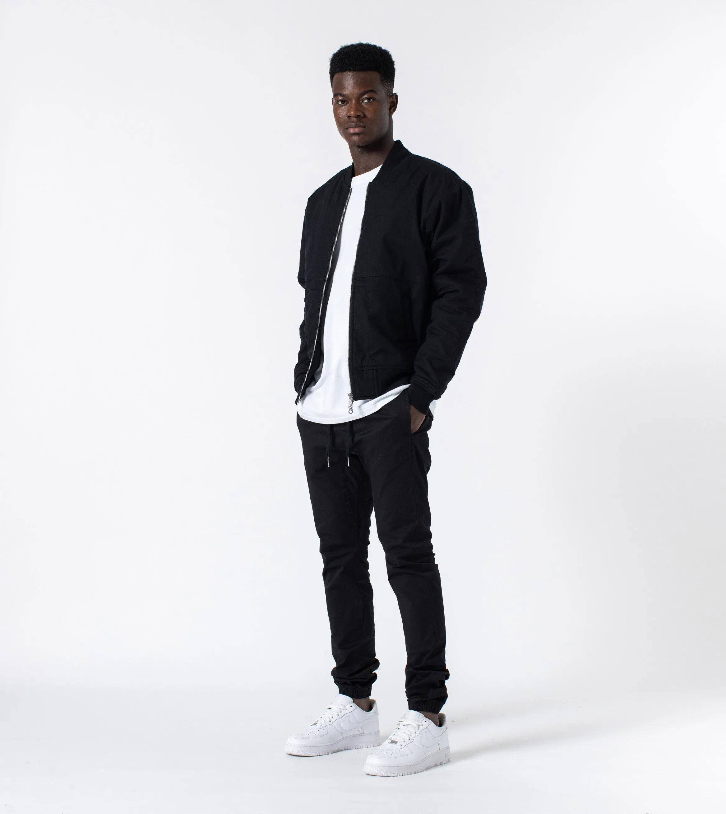 Primal Bomber Jacket Black sold by Zanerobe product image thumbnail 2