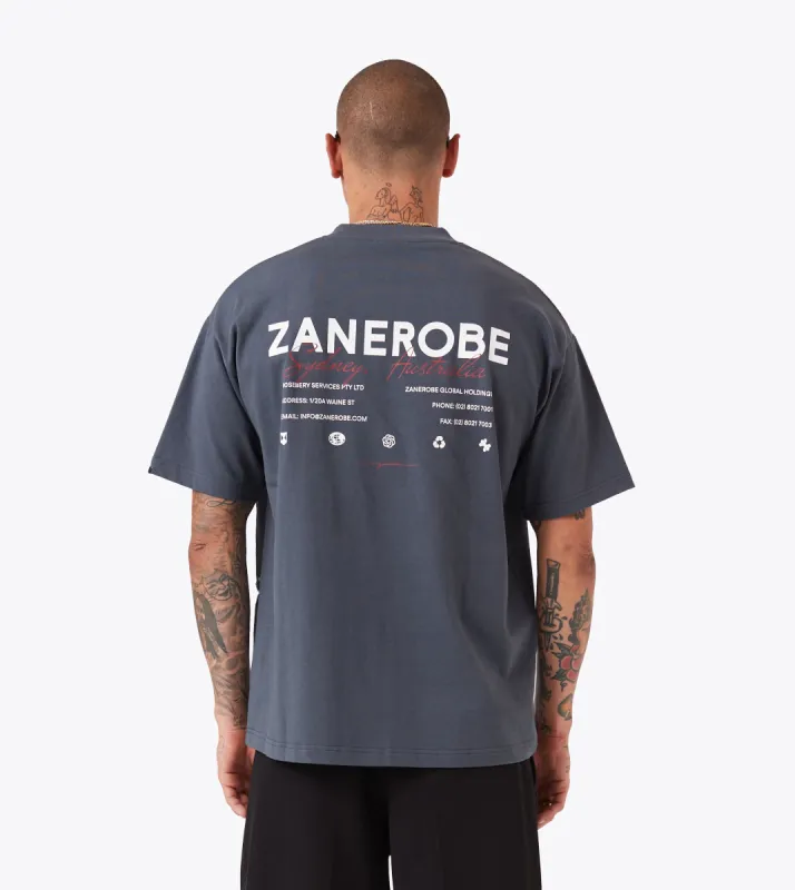 ZR Box Tee Anchor sold by Zanerobe