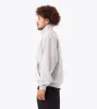 Zip Funnel Sweat Grey Marle sold by Zanerobe