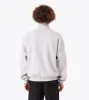 Zip Funnel Sweat Grey Marle sold by Zanerobe