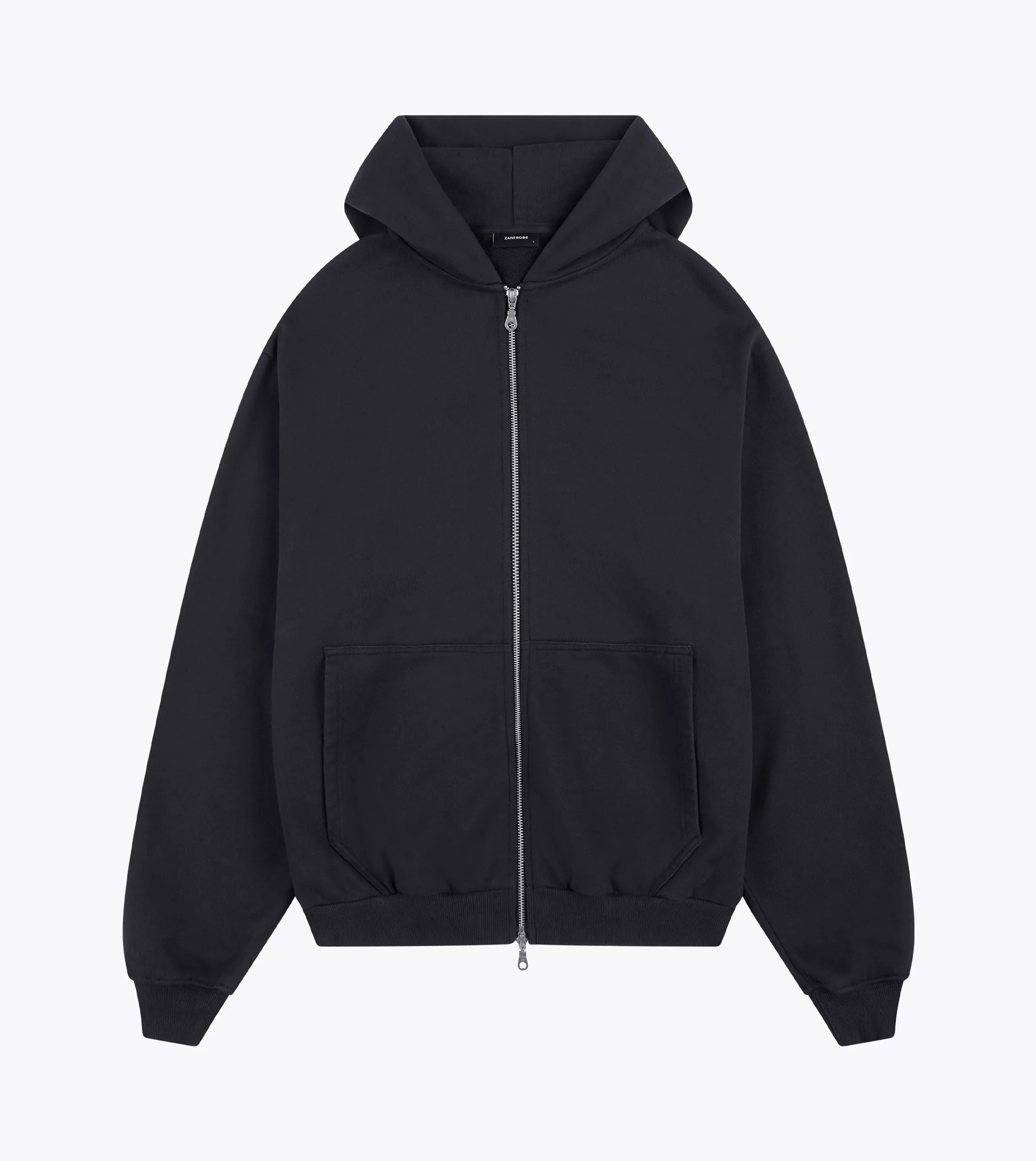 Box Zip Hood Black sold by Zanerobe product image thumbnail 5