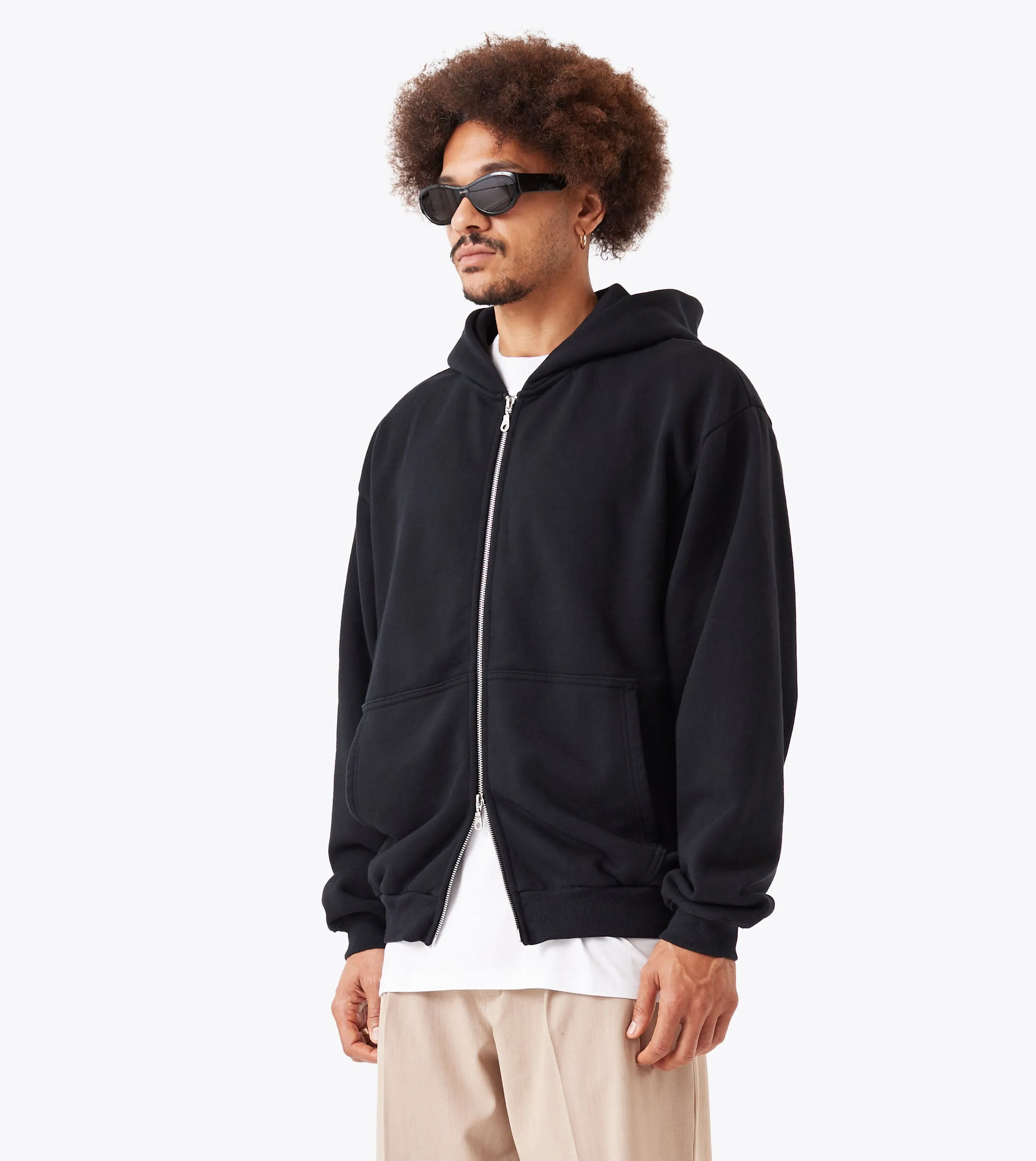 Box Zip Hood Black sold by Zanerobe product image thumbnail 3