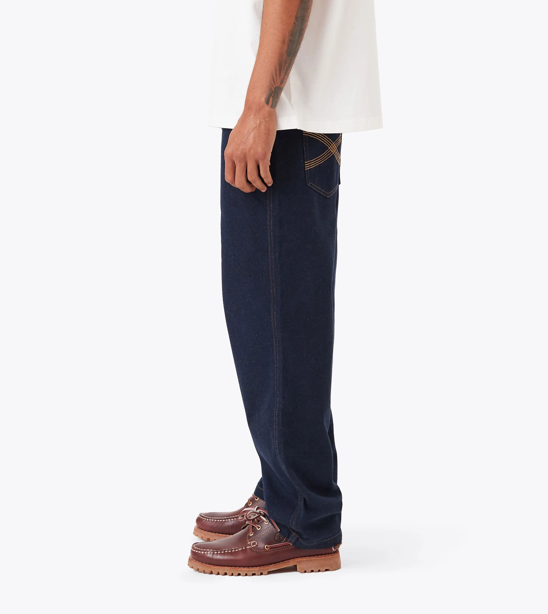Legacy Work Pant Indigo sold by Zanerobe product image thumbnail 4