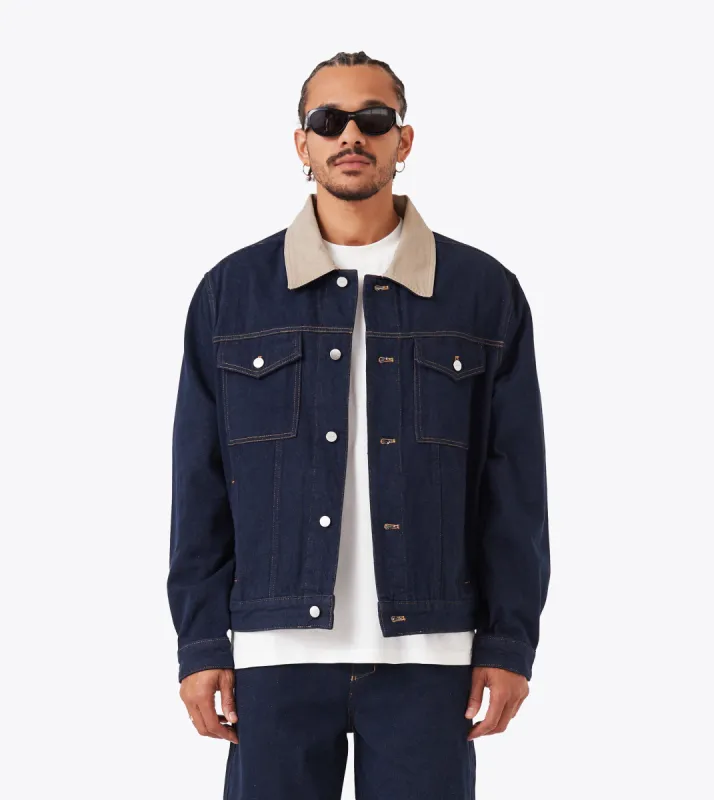 Legacy Denim Jacket Indigo sold by Zanerobe