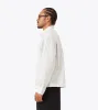 Box Crop LS Shirt Vintage White/Seaweed sold by Zanerobe