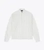 Box Crop LS Shirt Vintage White/Seaweed sold by Zanerobe