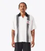 Bowling SS Shirt White/Black sold by Zanerobe